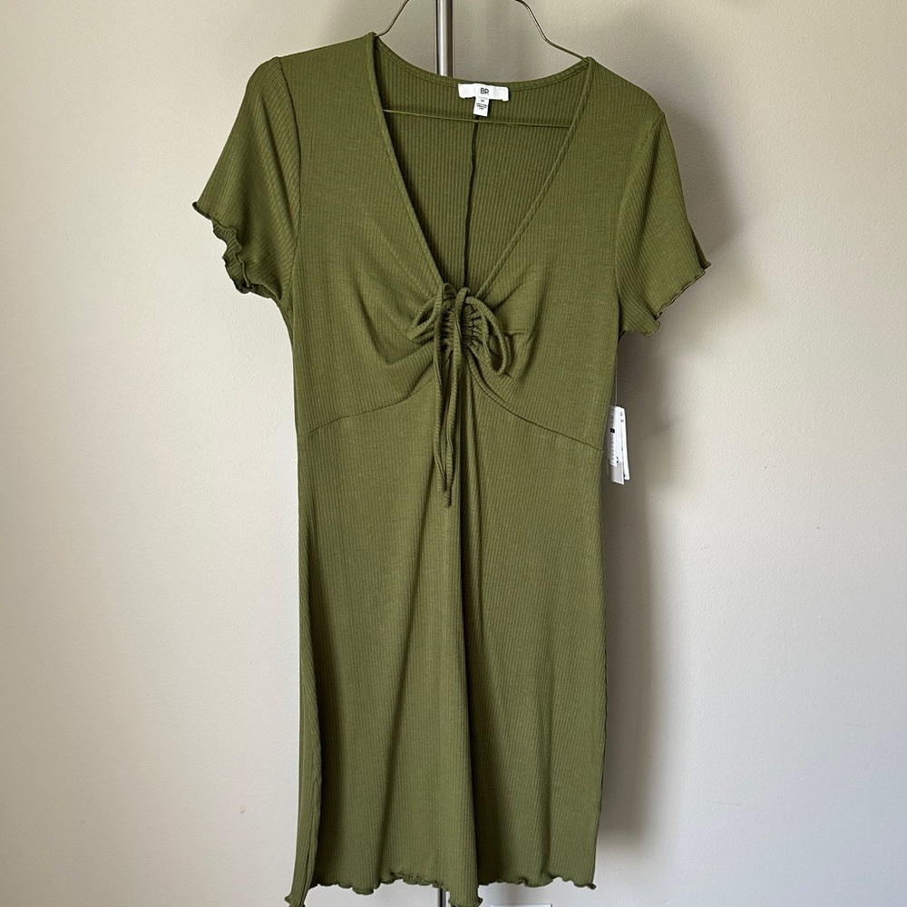 NWT BP ribbed short sleeve t-shirt dress size medium